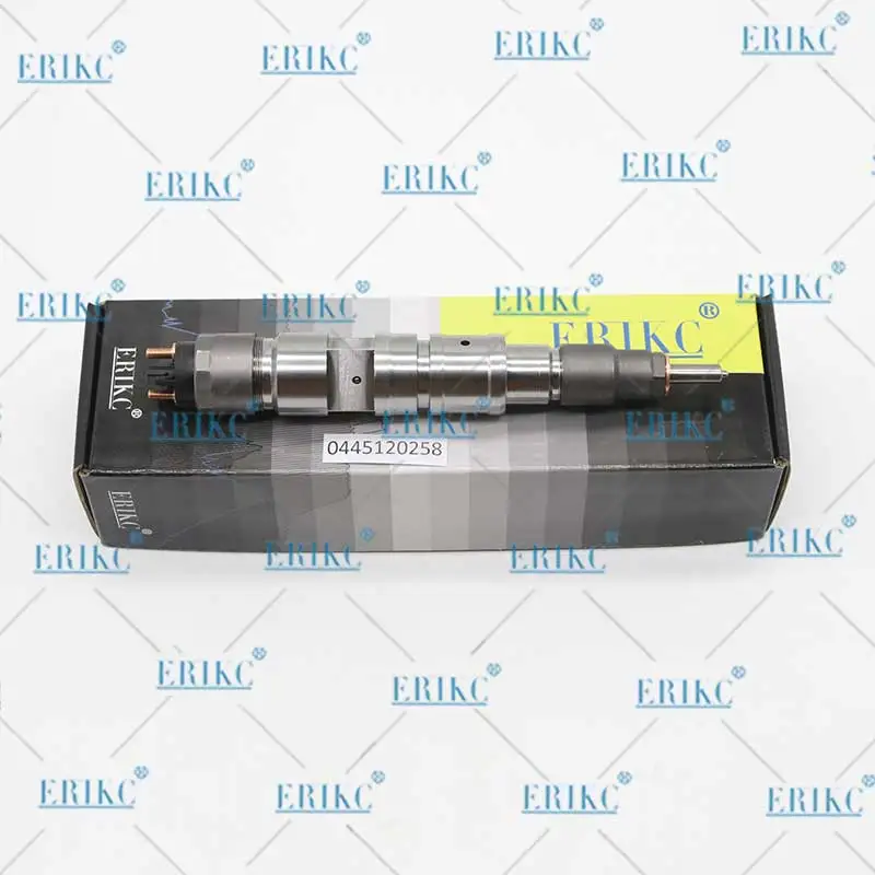 ERIKC 0445120258 Авто Топливный двигатель Форсунка в сборе 0 445 120 258 CR инжектор аксессуар 0445 120 258 для Bosch Doosan