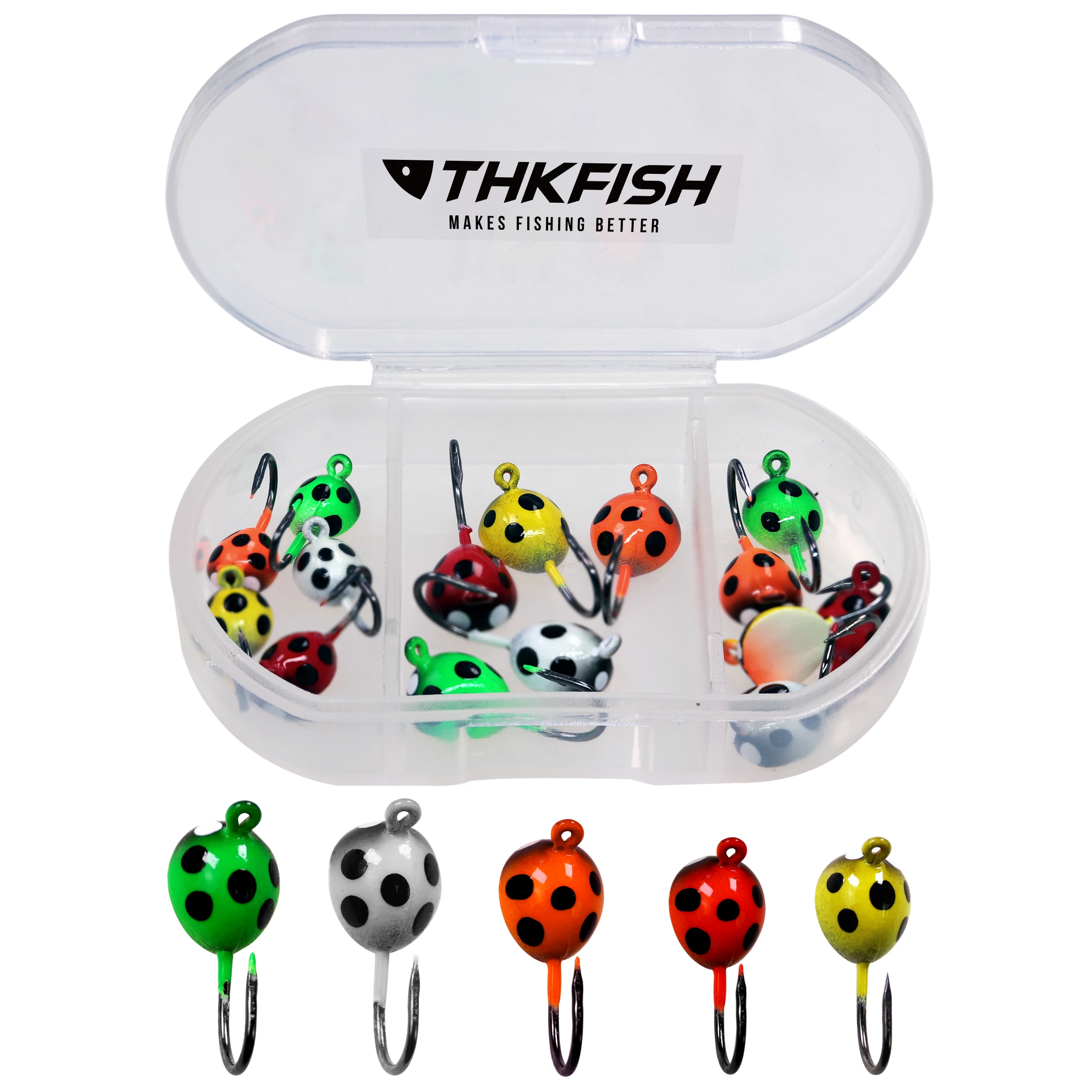 

0.6g-1.4g Winter Ice Fishing Lure Mini Beetle Head Ice Fishing Hook Jigging Lure Hooks For Winter Fishing