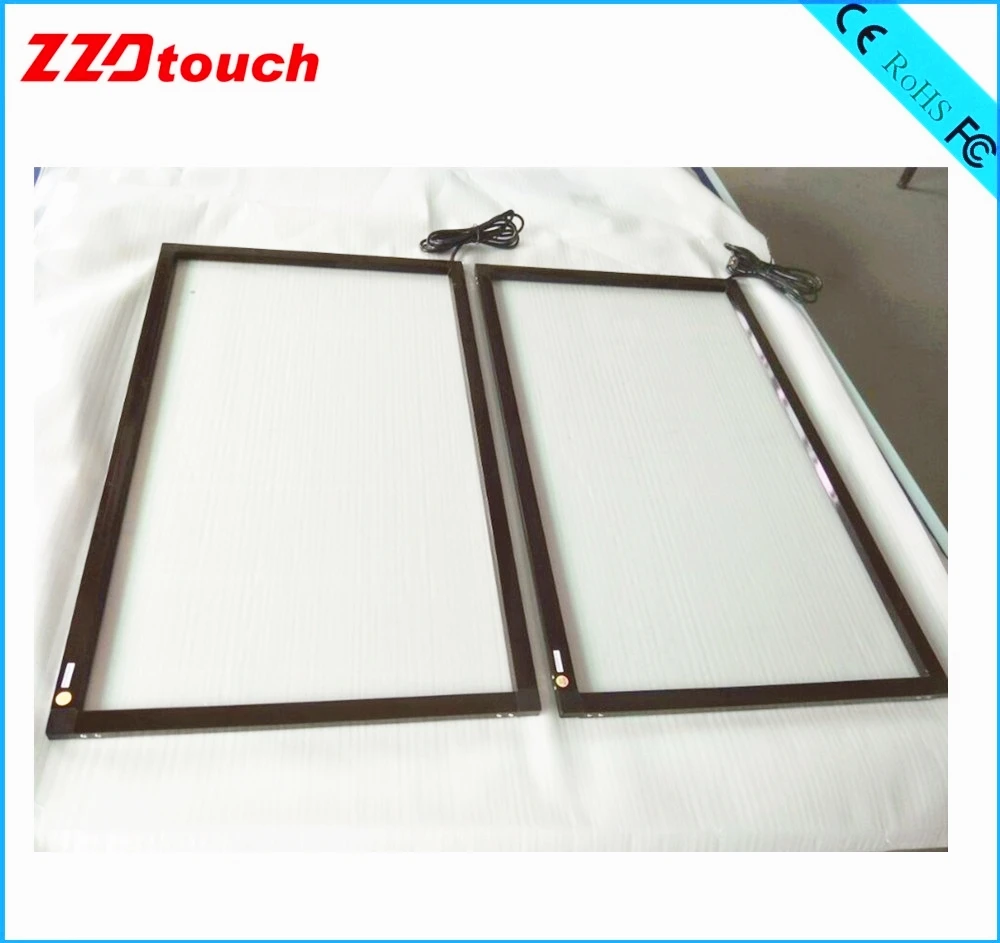 ZZD TOUCH 60 inch ir touch frame 10 points infrared touch screen multi panel touchscreen overlay for monitor pc