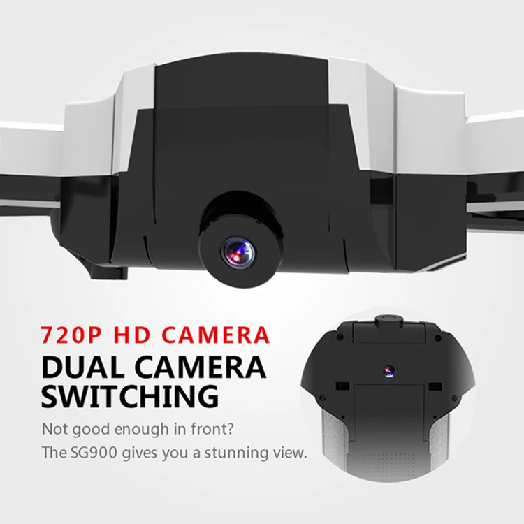 Дрон SG900 RC с камерой HD 720P Профессиональный FPV Wifi RC дроны авто возврат Квадрокоптер вертолет Быстрая FR/US/ES