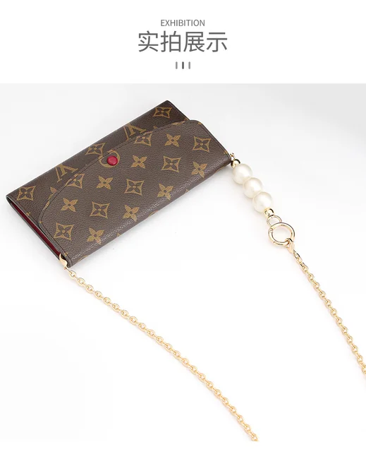 Jin Yansha wallet transformation chain accessories three in one women's bag  hand bag metal chain single buy Doudou money LV bag - AliExpress