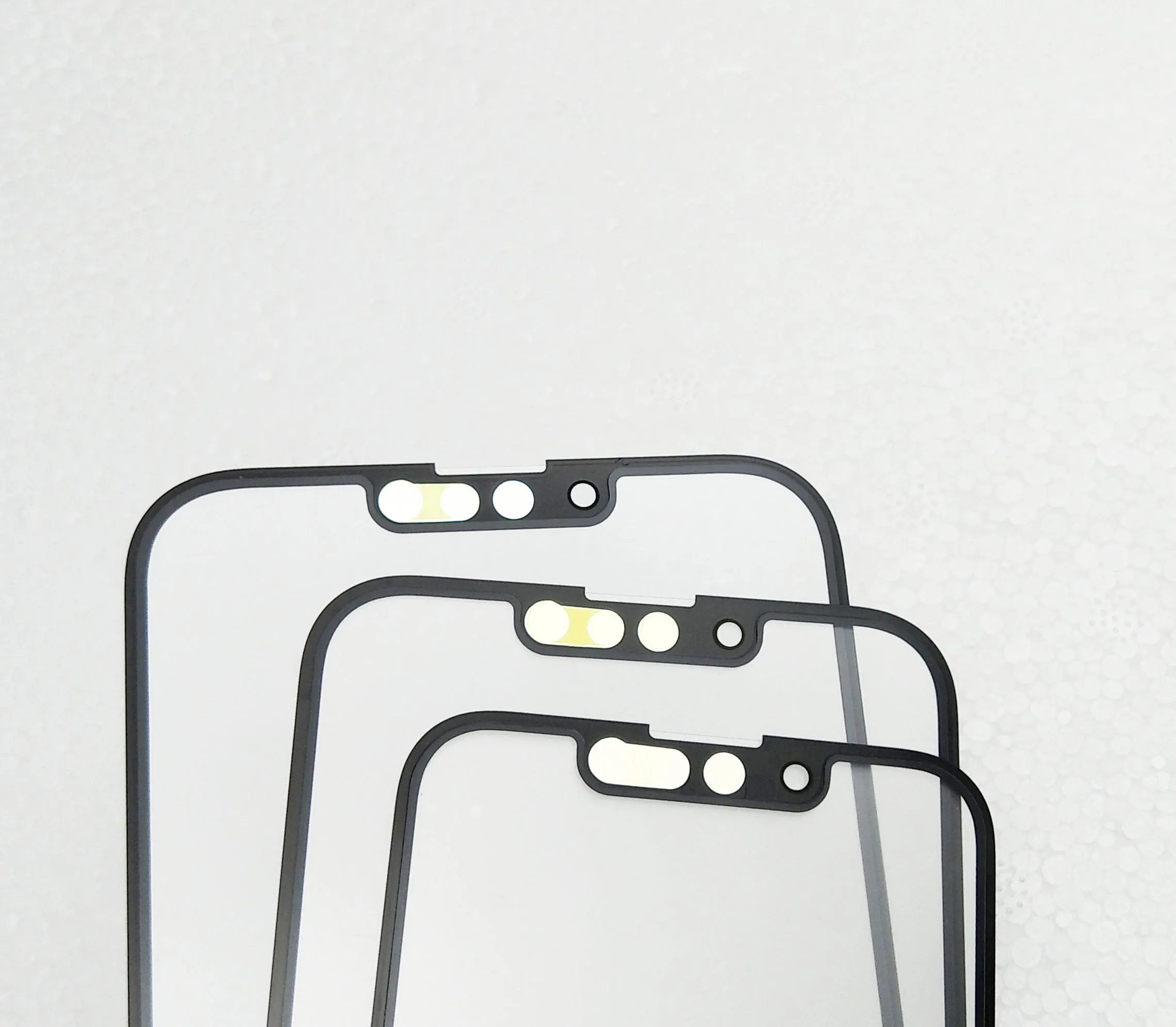 2PCS 1:1original 2 in 1 Lamilated OCA Screen Outer Front cover Glass Cover For iPhone13 13Promax 13 13 mini Touch Panel Lens Rep