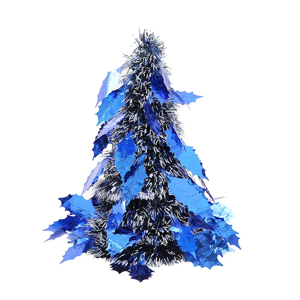 Shining Christmas Tree Festival Home Party Ornaments Xmas Decoration Gift Sequin christmas tree decorations arbol de navidadF104 - Цвет: A