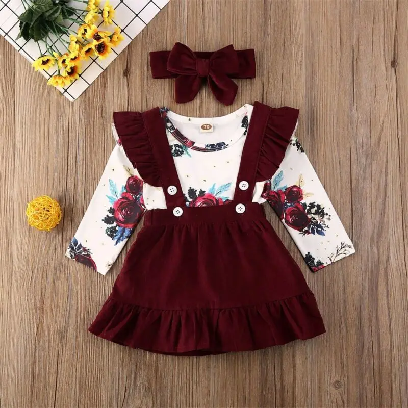 Girls Floral 3PCS Set 2