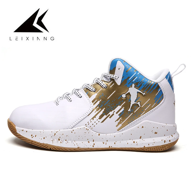 High Elasticity Man Basketball Shoes For Men Sneakers Damping Outdoor