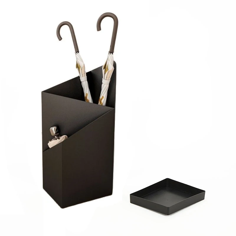 Iron Umbrella Stand Free Standing Umbrella Holder Organizer Non-Slip Stand Rack For Home Hallway Entryway Storage