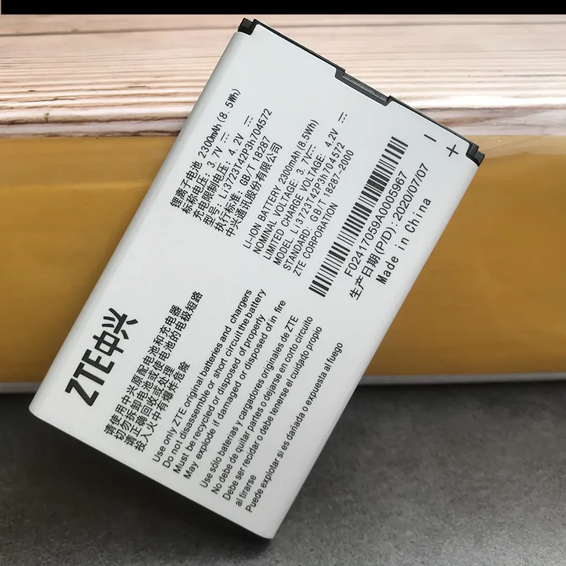 Оригинальный Новый 2300 мАч Li3723T42P3h704572 аккумулятор для MTC 833F 831FT 4G WIFI роутер модем ZTE