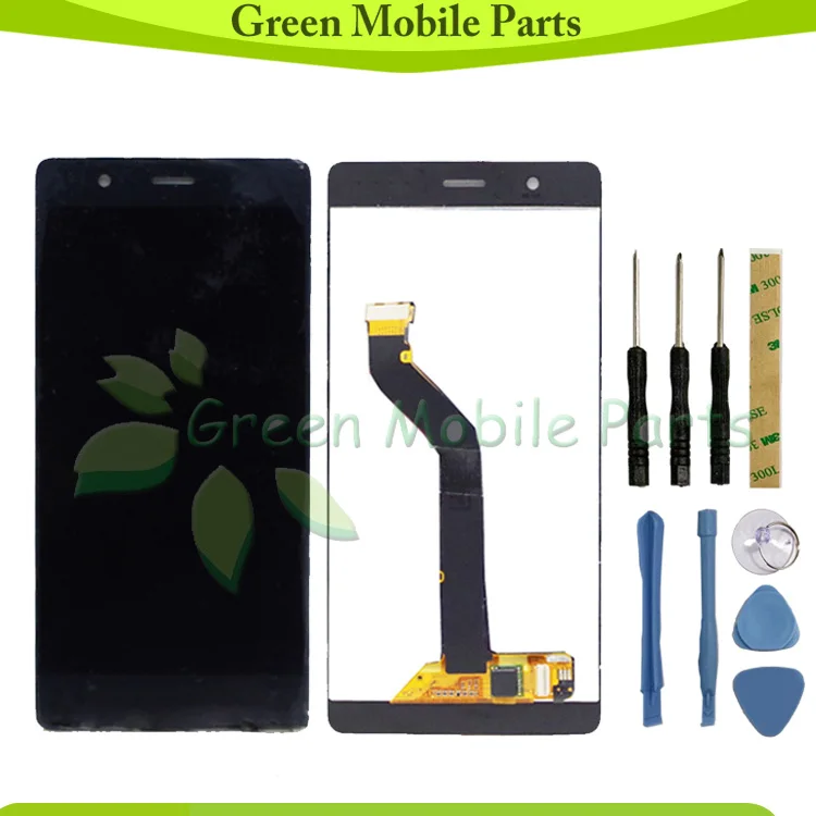 

GREEN Tested LCD For Huawei P9 LCD Display With Touch Screen Assembly For Huaiwei P9 lcd For EVA-L09 EVA-L19