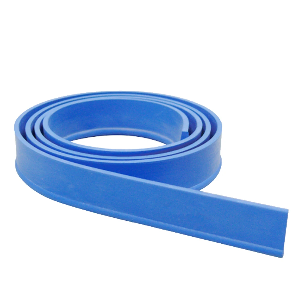 41 inch Squeegee Rubber Blade Replacement for Glass, Mirror, Shower, Auto, Car Windows -Blue