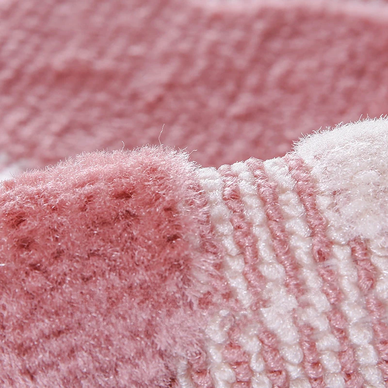 Полиэстер полукруглый розовый в форме сердца напольный коврик входная дверь крыльцо спальня кухня нескользящая подкладка для ног