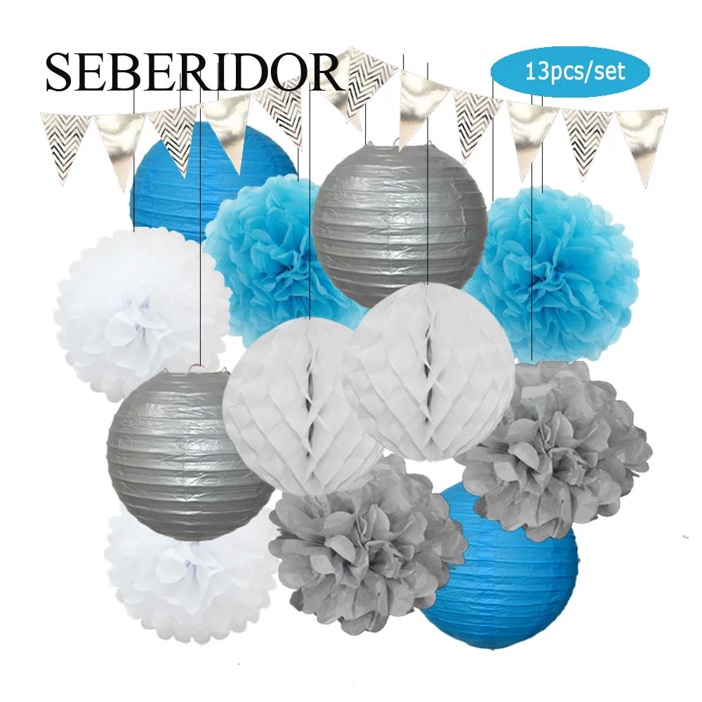 Silver Blue Set