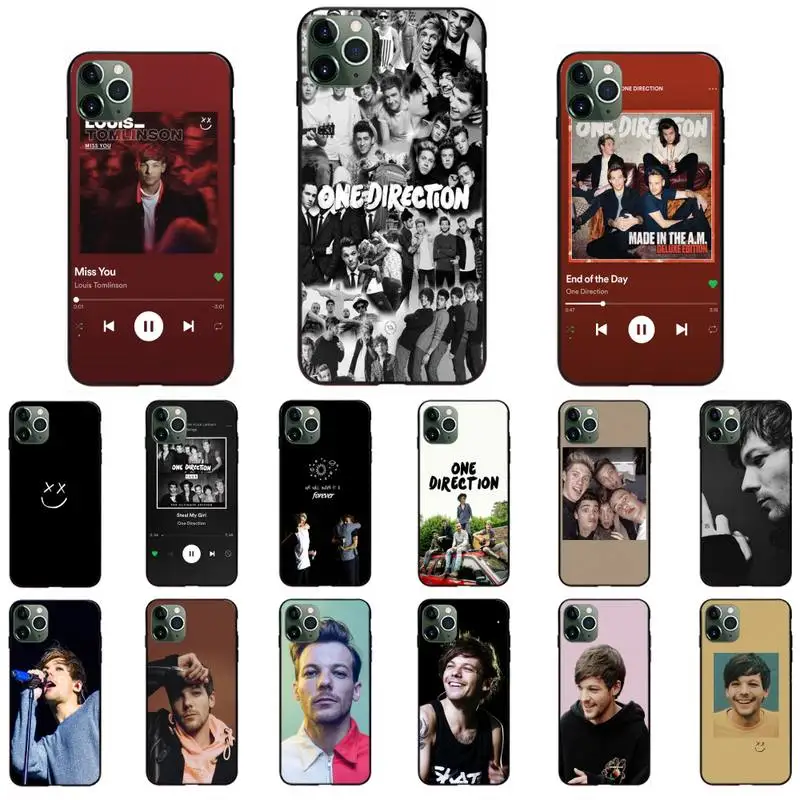 Односторонний чехол для телефона Louis Tomlinson iPhone 12 8 7 6 6S Plus plus X XS MAX 5 5S XR 11 Pro max SE