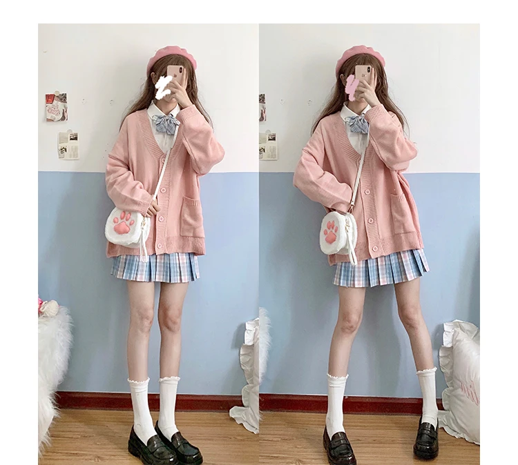 Kawaii Japanese Style Spring Pastel Cardigan