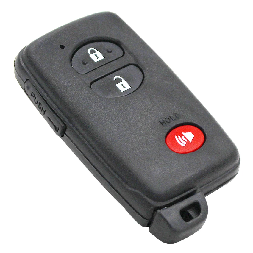 3 кнопки Новый смарт чехол для ключа с дистанционным управлением 2 + 1 кнопка Toyota