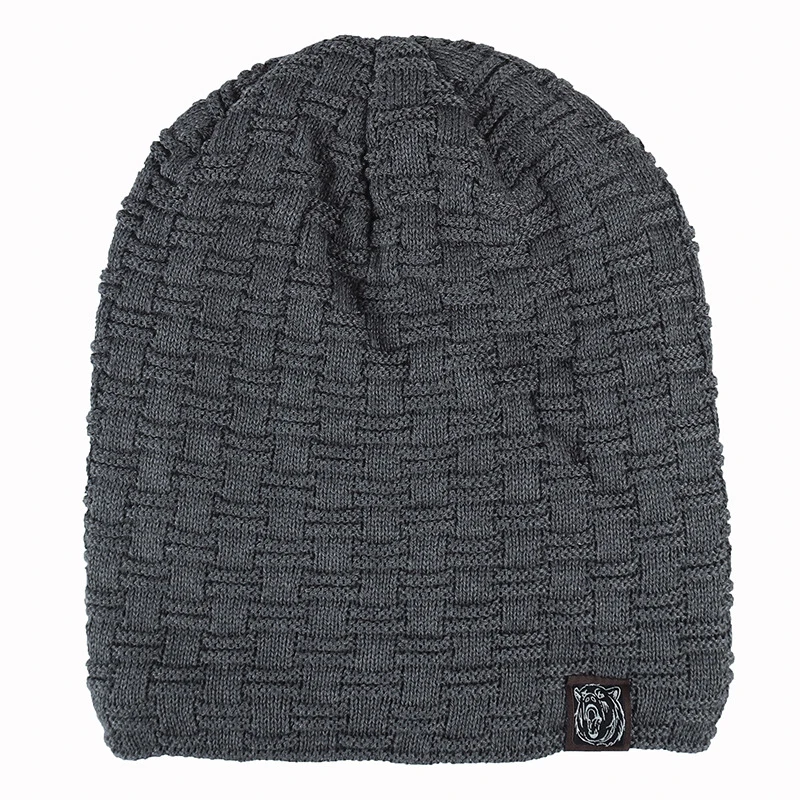 YSDNCHI, модная шапка, теплая, Skullies, толстая меховая шапка, мужская шапка, вязаная шапка, зимние шапки для мужчин и женщин, Gorros, лыжная шапка, Beaines