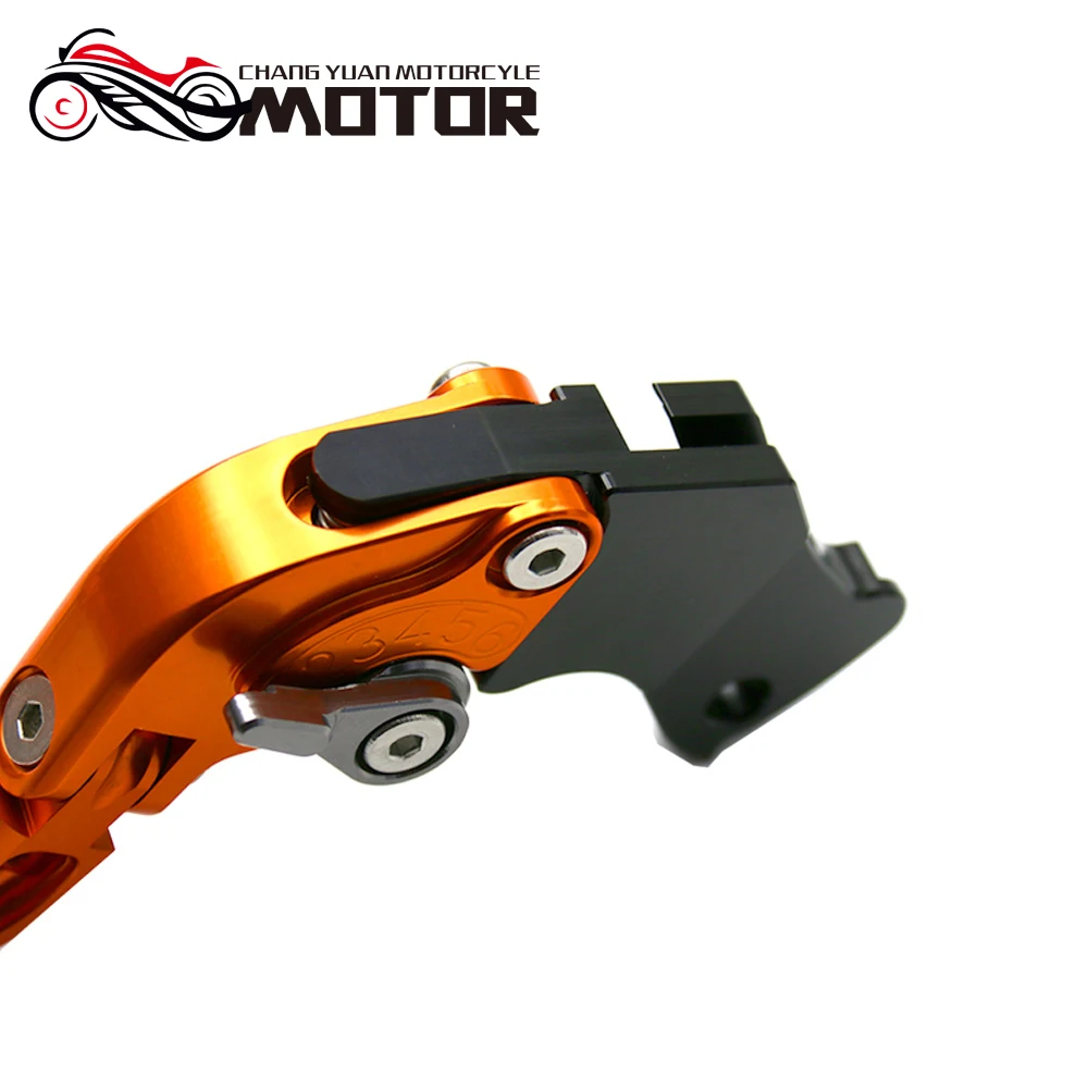 CNC aluminio motocicleta palanca para KTM Duque 125 de 200, 390 duke- de plegable ajustable alargamiento de embrague de freno palancas