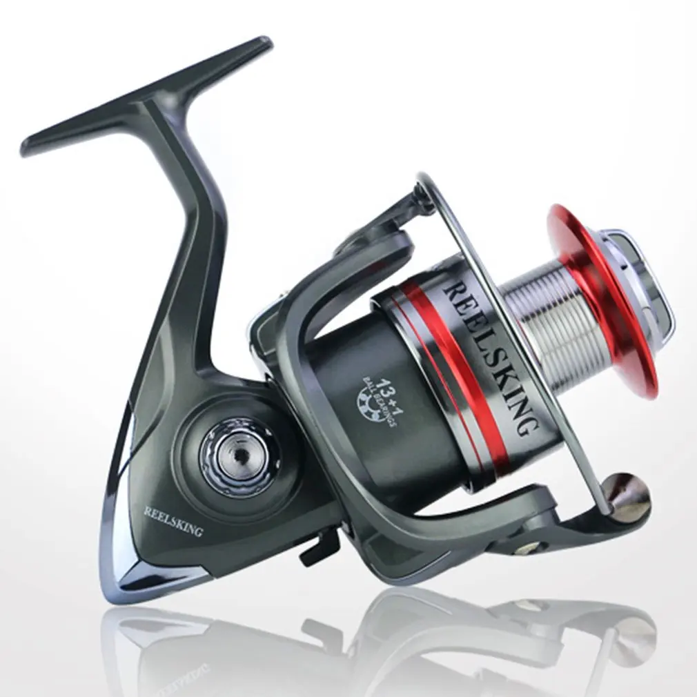

REELSKING SR Series Fishing Reel Fishing Gear Reel Fishing Line Spinning Machine Metal Rocker Arm Without Gap