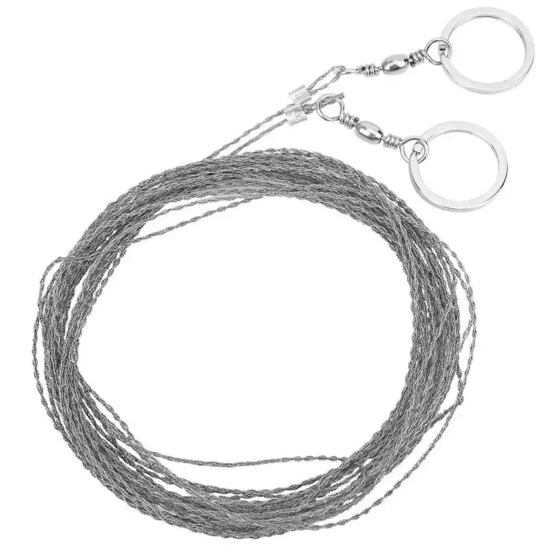 Emergent Survival Wire Saw Camp Hike Outdoor Hunting Fishing Fretsaw Stainless Steel Survival Line 10m