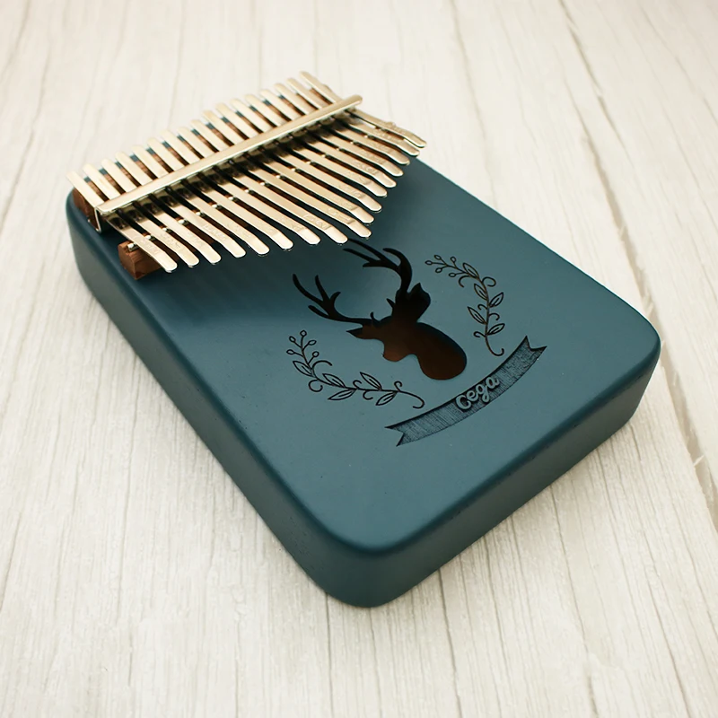 17 клавишный палец Kalimba Paino Mbira Sanza «пианино для больших пальцев» карманный размер поддерживающая сумка Cega клавиатура Marimba деревянный музыкальный инструмент