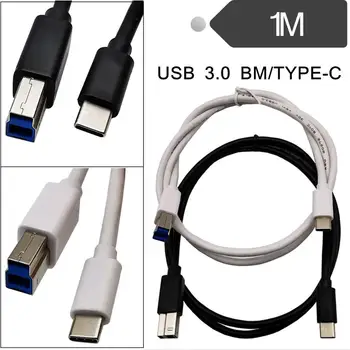 

USB 3.1 Type C to 3.0 B BM Cable Interface Data Transmission Connector for Phone Macbook Laptop Printer Hard Disk Scanner