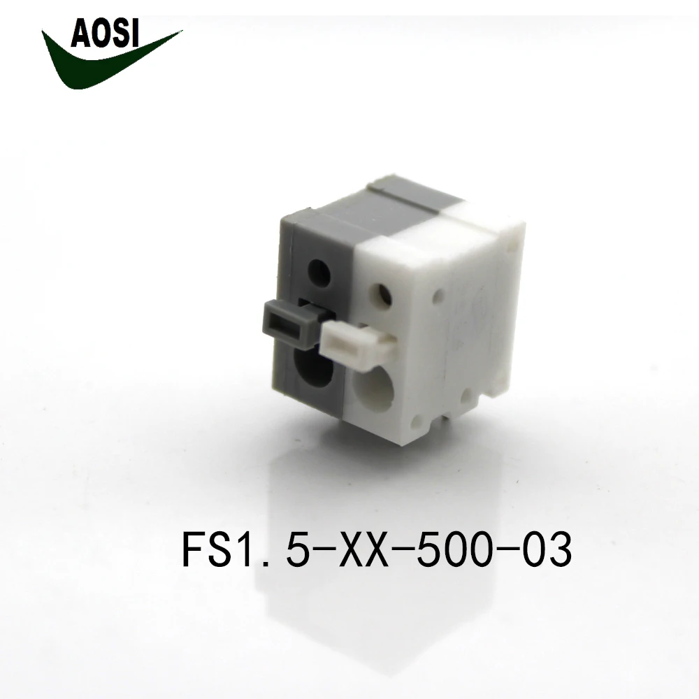 50 шт./лот PCB пружинный разъем DG211 KF211 KF246 5 0 мм Шаг 2PIN|Терминалы| |