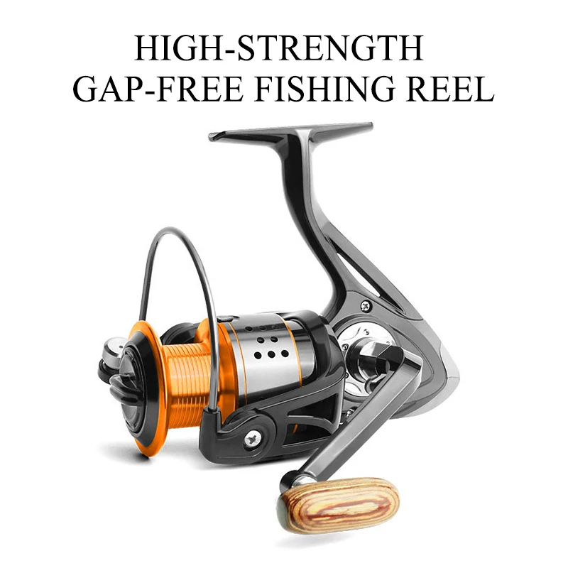 

2020 Metal Spool Spinning Fishing Reel 12BB Superior Wheel for Freshwater Saltwater Fishing 1000-6000 Series 5.0:1 Wheel reel