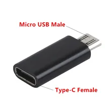 Type-C гнездовой разъем для Micro USB 2,0 Мужской USB 3,1 конвертер данных адаптер высокоскоростной Android сертифицированные аксессуары для сотовых телефонов
