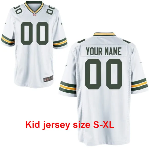 A+++ хорошие отзывы, сшитые по индивидуальному заказу Green Bay s по индивидуальному заказу, под любое имя и номер, мужские, женские, Молодежные детские футболки - Цвет: 6