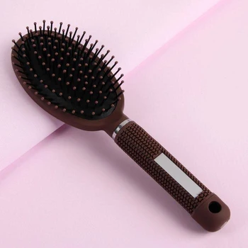 

Massage brush with magnet, brown