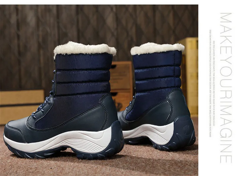 Botte bottes De Neige Imperm ables Semelle Plate Pour Femme botte-bottes-de-neige-imperm-ables-semelle-plate-pour-femme