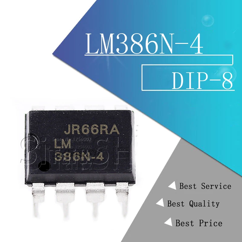 5 шт. LM386N-4 DIP8 LM386-4 DIP 386N-4 Новый и оригинальный IC | Электронные компоненты
