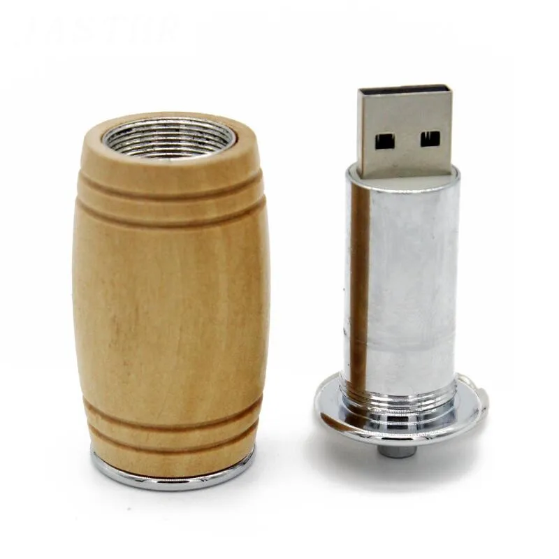 JASTER натуральные деревянные usb флэш-накопитель Флешка 4 ГБ 8 ГБ 16 ГБ 32 ГБ 64 ГБ U диск памяти палочка для создания логотипа индивидуальные свадебные подарки - Цвет: Maple wood