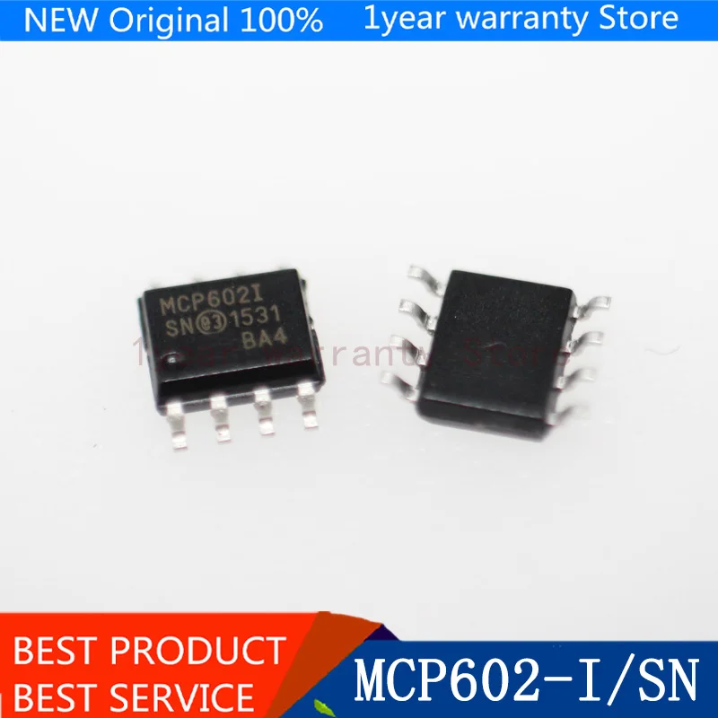 {New original } 10 шт./лот MCP602 SOP MCP602I SOP-8 MCP602-I/SN SOP8 | Электроника