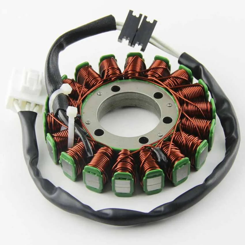 Мотоцикл магнитная катушка статора 18 полюсов 12V катушки для Yamaha 2C0-81410-00 2C0-81410-01 YZF R6 2C08141000 2C08141001