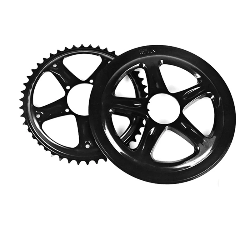 Ebike BBS01 BBS02 цепная колесо и сменная цепь Защита черный 52T зубья цепного кольца для