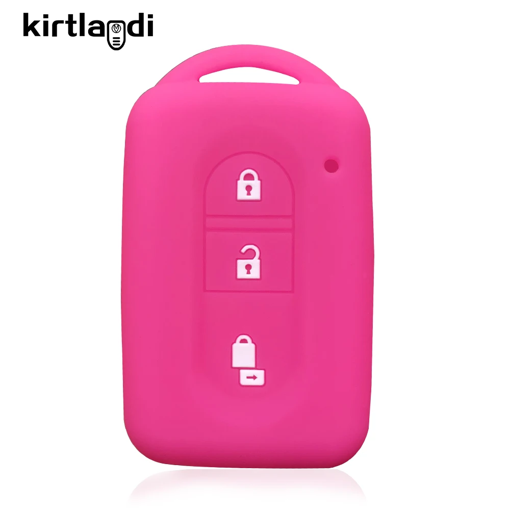 Silicone Key Holder Keychain Nissan Tiida Nissan NV200 Pathfinder R51 Qashqai G10 Key Car Accessories Case Cover Shell key case key case cover car key shell