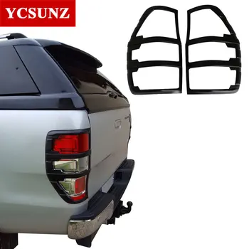

Car Exterior Accessories (2pcs/set) 100% ABS Painted Design Head Light Cover With Black Color For FORD RANGER 2012