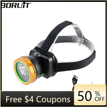 

HD 1080P Camera LED Headlamp High Power 2000LM SMD Headlight 2-Mode Built-in 4000mAh Battery Head Torch Video Recorders