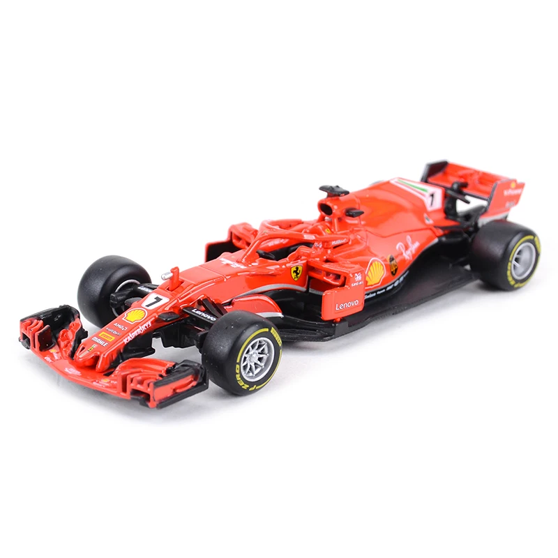 Bburago 1:43 2019 SF90 SF71H SF70H SF16H RB15 RB12 RB13 RB14 W10 F1 Racing Formula Car Static Simulation Diecast Alloy Model Car