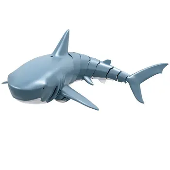 

Mini RC Submarine 2.4G Remote Small Sharks Remote Control Toy With Usb Cable Electric Fish Toy Great Gift For Children Kids