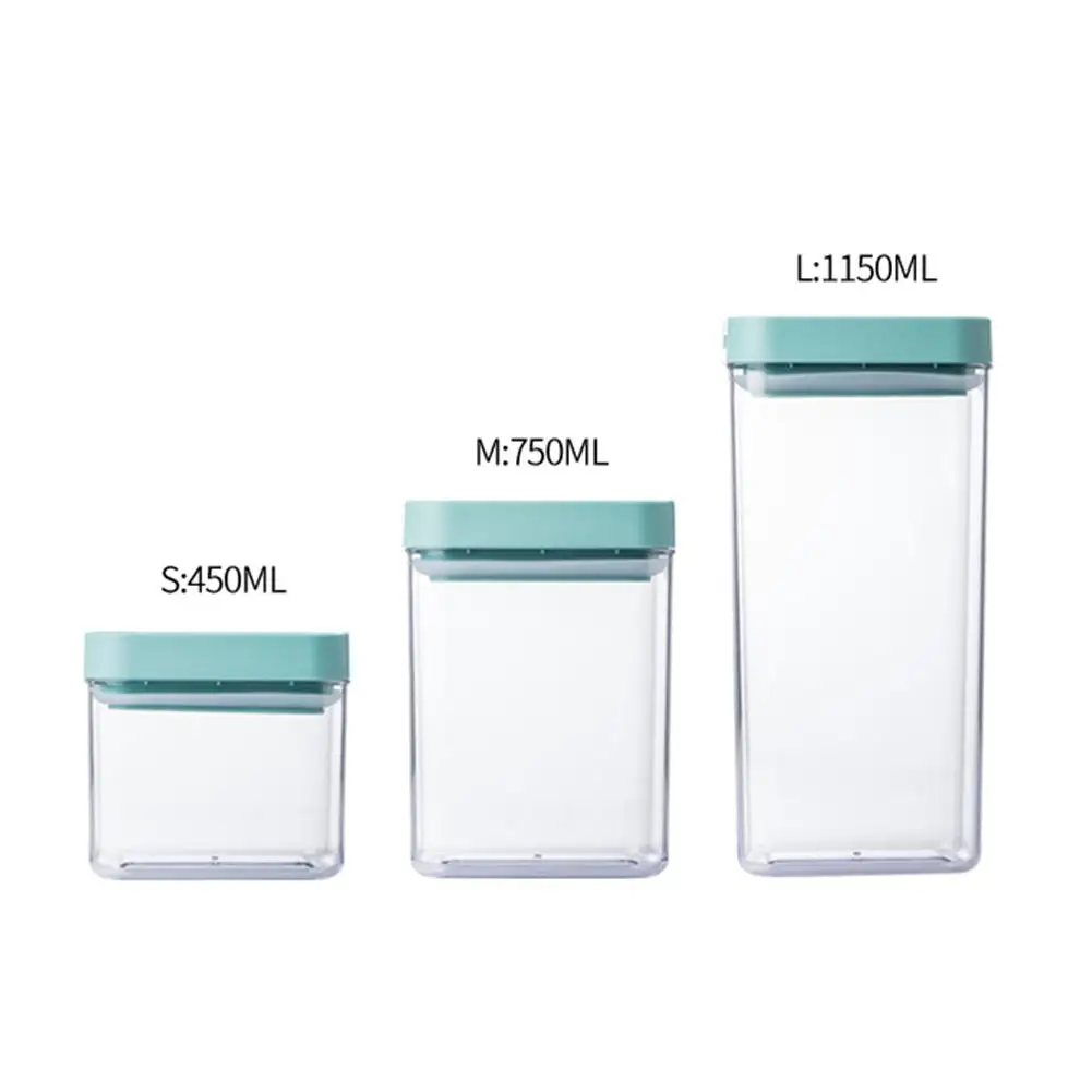 1 PCS Food Storage Containers With Lids Stackable Flour Containers Food
