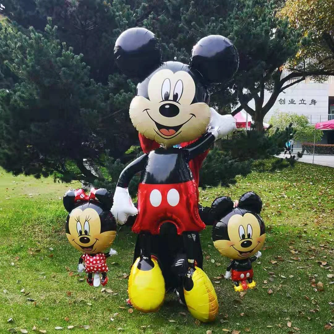 

1pc 175cm Giant Mickey Mouse Minnie Cartoon Foil Balloons Birthday Party Decorations Kids Toys Baby Shower Globos Party Supplies