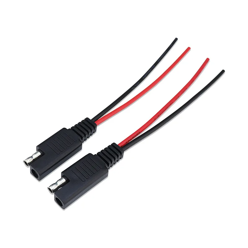 2 шт. 18AWG SAE Удлинительный кабель 2-контактный быстроразъемный разъем 10A солнечная