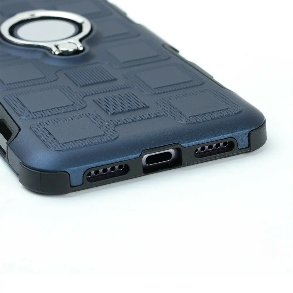Гибридный противоударный ПК+ Силиконовый чехол-подставка для huawei P30 P20 Pro Lite P Smart