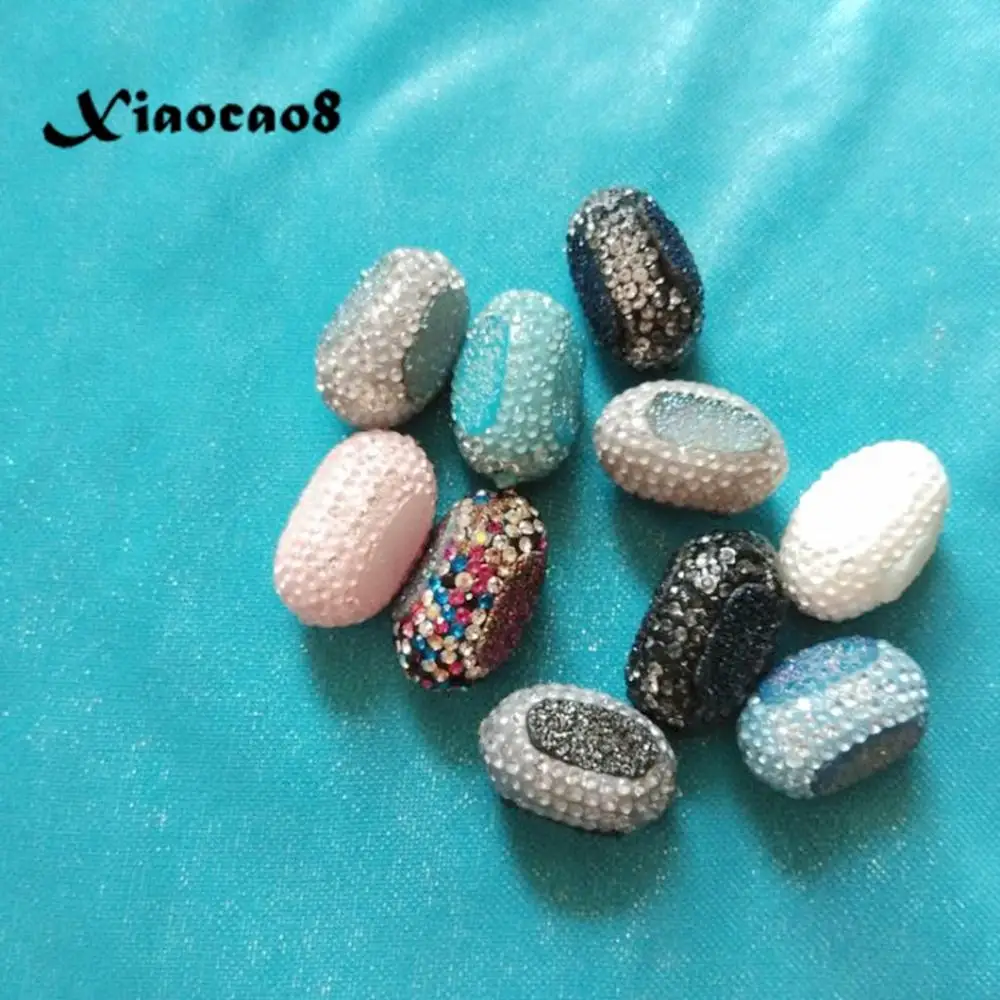 

Wholesale Mix 5PCS Bare Rhinestone Beads for Jewelry Making DIY Handmade Necklace Earrings Accessoires Stones for Decoration