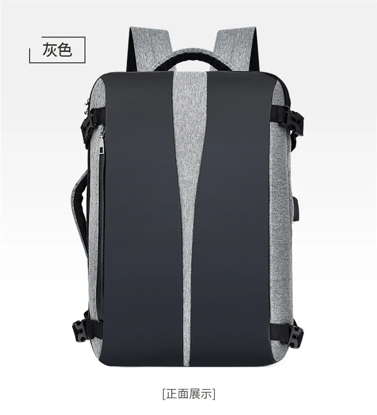 Big Capacity Anti Theft Men Backpack Laptop Waterproof USB Back Pack Women Oxford College Student Bagpack School Bag for Teenage