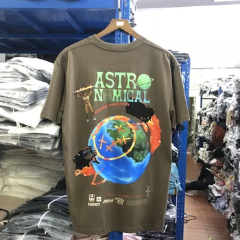 

Cactus Jack Travis Scott Astroworld T-Shirt Men Women Couples Tees Summer Style Cotton Oversize T Shirt Men