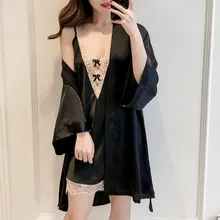 Женская пижама, кружевное полое Сексуальное Лоскутное Платье, пижама с кружевами для женщин, ночная рубашка на бретельках