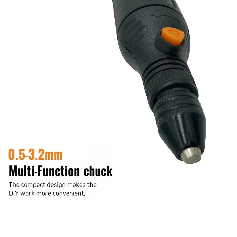 Cordless Electric Drill Grinder Rechargeable Removable Battery Engraving Woodworking LED 5 Speed Rotary Tool Dremel Engraver 4