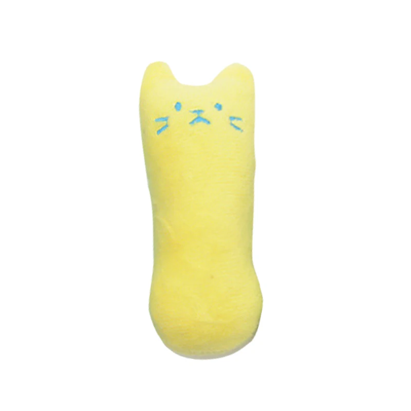 Light yellow Кошка жевательная игрушка для собак скрипучий с накатанной головкой Форма дизайн плюшевые игрушки для домашних животных мягкие PlushToy обучение, игры игрушка интерактивная игра для жевания - Цвет: Light yellow